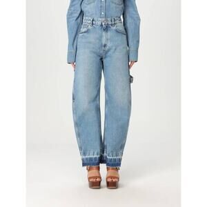 Stella McCartney Vintage Wash Denim Banana Jeans in Medium Vintage Blue 28